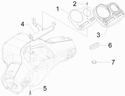 Εικόνα της ΒΑΣΗ ΚΟΝΤΕΡ VESPA S 50<>150-654298