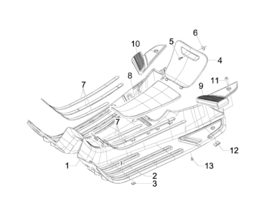 Εικόνα της ΤΑΠΕΤΟ ΜΕΣΑΙΟ VESPA ET4-ΕΤ2-LX-S-57345R