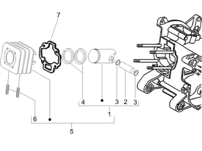 Εικόνα της ΕΛΑΤΗΡΙΟ ΠΙΣΤ STD SC 50 CC 4T ΑΝΩ-969215