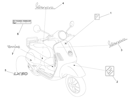 Εικόνα της ΑΥΤ/ΤΟ VESPA LX50-656221