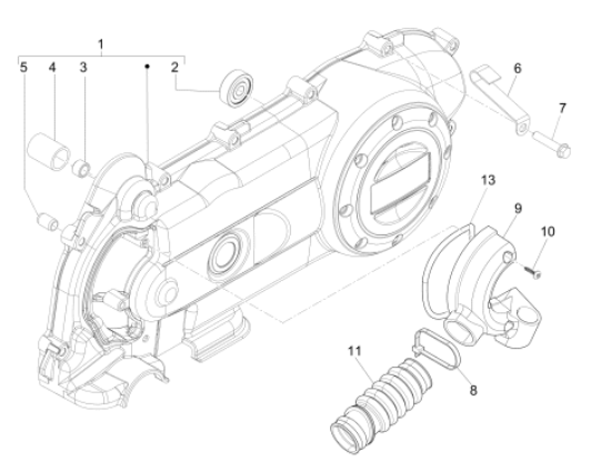 Εικόνα της ΚΑΠΑΚΙ ΚΙΝΗΤΗΡΑ VESPA LX-S 50 4T-4V-8733655