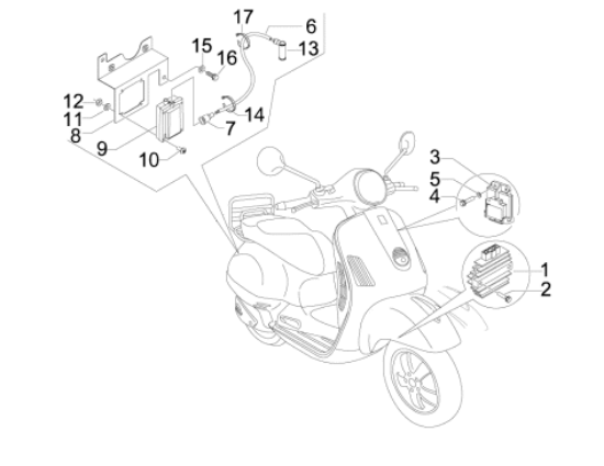 Εικόνα της ΠΙΠΑ ΜΠΟΥΖΙ SCOOTER 50 4T 4V ΘΩΡΑΚΙΣΜΕΝΗ-6394986