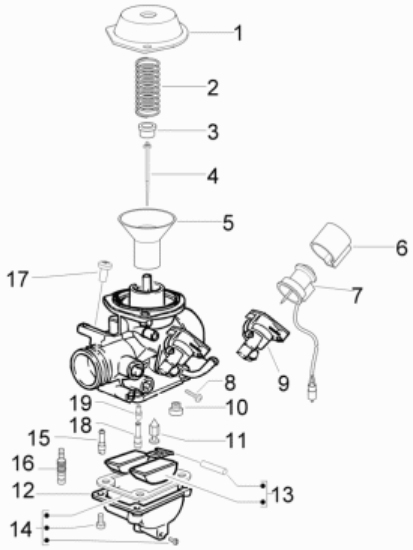 Εικόνα της ΗΛΕΚΤΡΙΚΟ ΤΣΟΚ ΑΕΡΟΣ SCOOTER 50 4T 4V-CM142914