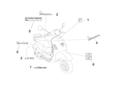 Εικόνα της ΑΥΤ/ΤΟ VESPA LX50-656221