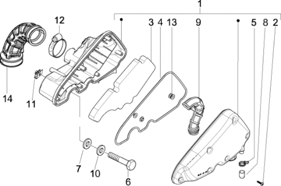 Εικόνα της ΦΥΣΟΥΝΑ ΚΑΡΜΠ/ΘΑΛ ΦΙΛ VESPA LX-S 125-150-876836