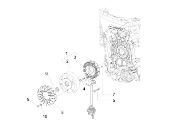 Εικόνα της ΒΟΛΑΝ VESPA LX/LXV IE 125<>150 4T E3-640296