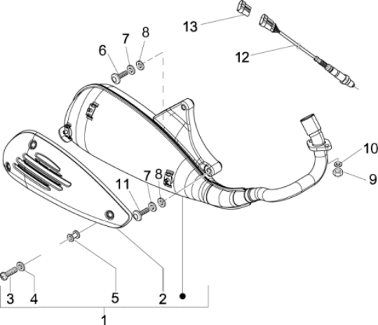 Εικόνα της ΕΞΑΤΜΙΣΗ VESPA LX 150 FL I.E MY09-B0173915