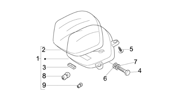 Εικόνα της ΚΟΝΤΕΡ VESPA LX 125-150 4T E3-641924