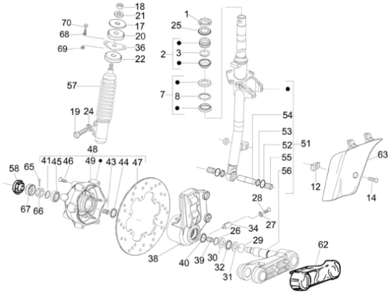 Εικόνα της ΜΟΥΑΓΙΕ ΜΠΡΟΣ ΤΡΟΧΟΥ VESPA ET4-5602846