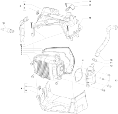 Εικόνα της ΚΑΠΑΚΙ ΚΥΛΙΝΔΡΟΥ FLY-LX-S 125 MY12 ΑΝΩ-B013100