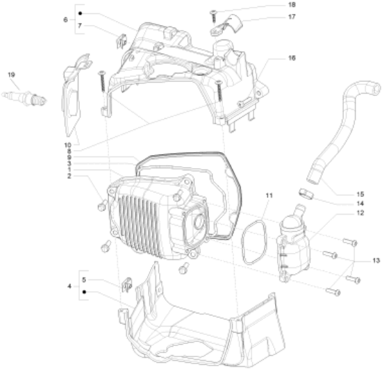 Εικόνα της ΚΑΠΑΚΙ ΚΥΛΙΝΔΡΟΥ FLY-LX-S 125 MY12 ΑΝΩ-B013100