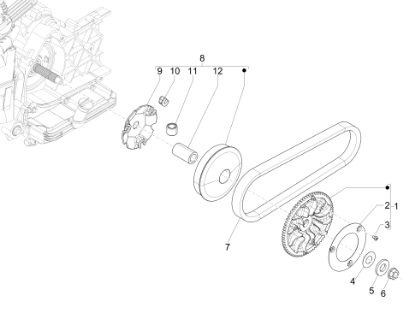 Εικόνα της ΡΟΔΕΛΛΑ ΒΑΡΙΑΤ SCOOTER 125-150-876403