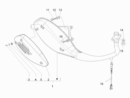 Εικόνα της ΕΞΑΤΜΙΣΗ VESPA LX 150 FL I.E MY09-B0173915