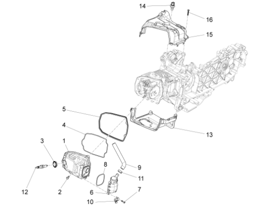 Εικόνα της ΚΑΛΥΜΜΑ ΚΥΛΙΝΔΡΟΥ SCOOTER 125/150 4T ΚΑΤ-1A020719