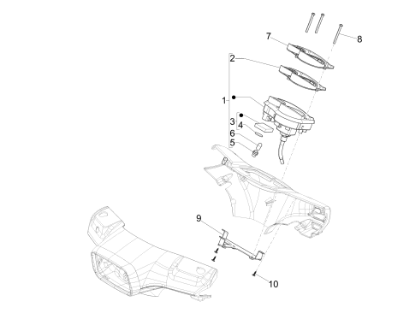 Εικόνα της ΒΑΣΗ ΚΟΝΤΕΡ VESPA S 50<>150-654298