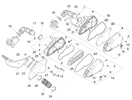 Εικόνα της ΦΥΣΟΥΝΑ ΘΑΛΑΜΟΥ ΦΙΛΤΡ LIB 125<>150 E5-1A018442