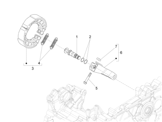 Εικόνα της ΚΑΡΥΔΑΚΙ ΠΙΣΩ ΦΡΕΝ VESPA ELETTRICA-B016476