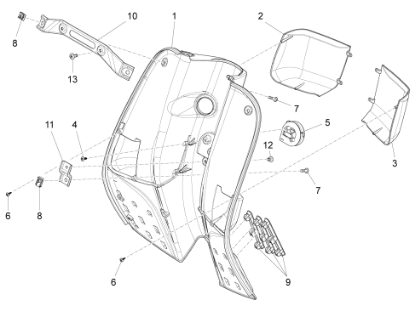 Εικόνα της ΑΝΤΙΟΛΙΣΘΗΤΙΚΟ ΠΑΤΩΜΑΤΟΣ VESPA S-654297