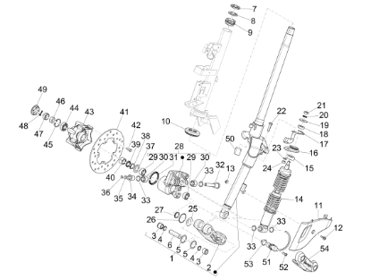 Εικόνα της ΑΜΟΡΤΙΣΕΡ ΜΠΡΟΣ VESPA SPRINT-PRIM 05-17>-1C004075R