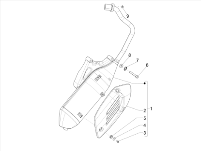 Εικόνα της ΒΙΔΑ ΒΑΣΗΣ ΕΞΑΤΜ SCOOTER M8x75-845591