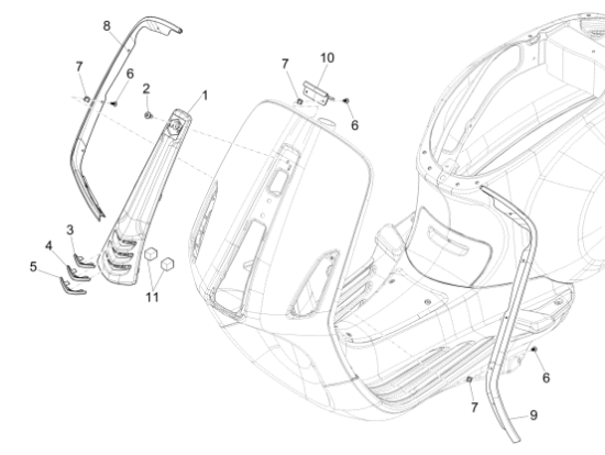 Εικόνα της ΝΙΚΕΛ ΜΟΥΤΣ VESPA PRIMAV-SPRINT ΜΕΣΑΙΟ-1B000273