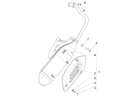 Εικόνα της ΕΞΑΤΜΙΣΗ VESPA PRIMAVERA-SPRINT 50 4T 4V-1A0026135