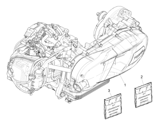 Εικόνα της ΣΕΤ ΦΛΑΝΤΖΕΣ LIB-PRIM-SPRINT 150 4T 3V-1R000310