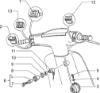 Εικόνα της ΚΛΕΙΔΑΡΙΑ ΤΙΜ SCOOTER-VESPA PXE ΣΕΤ 3ΚΥΛ-1792925