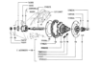 Εικόνα της ΓΡΑΝΑΖΙ ΜΑΝΙΒ VESPA Ρ200Ε D=20mm-1135264