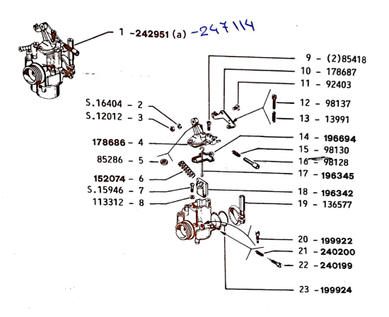 Εικόνα της ΚΑΡΜΠΙΡΑΤΕΡ VESPA ΡK 20/20 DELL-247114