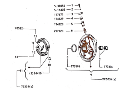 Εικόνα της ΑΤΕΡΜΟΝΑΣ ΚΟΝΤΕΡ VESPA FL (VMX5/V5X3)-217128