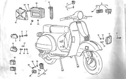 Εικόνα της ΚΡΥΣΤ ΠΙΣΩ ΦΛΑΣ ΑΡ VESPA ΡΕ SIEMΠΟΡΤO-185978