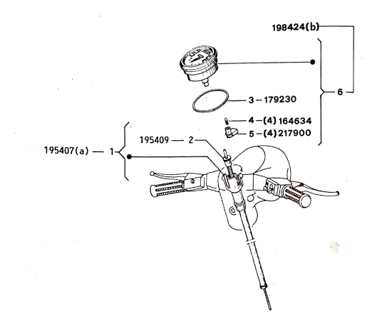 Εικόνα της ΣΥΡΜΑ ΚΟΝΤΕΡ VESPA PΚ 50-125 V5X2-3/VMX5-195409