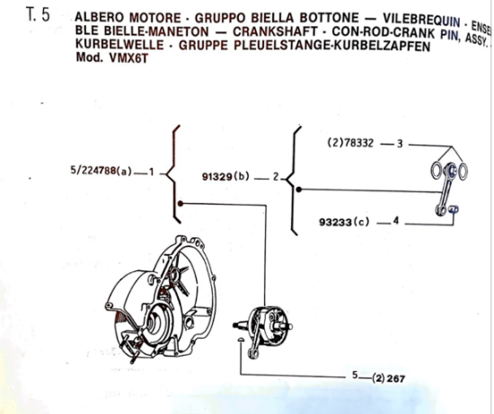 Εικόνα της ΜΠΙΕΛΑ VESPA 90-125 (V9SS-VMA1/2)-091329