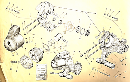 Εικόνα της ΕΛΑΤΗΡΙΟ ΠΙΣΤ R1 VESPA PE-COSΑ 66,7-132040