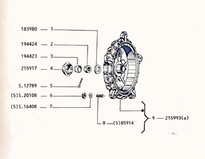 Εικόνα της ΡΟΔΕΛΑ ΑΠΟΣΤΑΤΗΣ ΟΠ ΤΡΟΧ VESPA 50-18398000