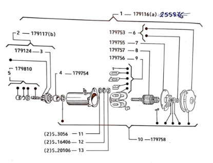 Εικόνα της ΚΑΠΑΚΙ ΜΙΖΑΣ VESPA PXE-ARCOB+ΕΛΑΤ ΣΕΤ-225811