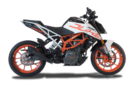 Εικόνα της HP CORSE HYDROFORM CERAMIC BLACK SHORT ΤΕΛΙΚΟ ΕΞΑΤΜΙΣΗΣ  KTM DUKE 390 