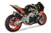 Εικόνα της HP CORSE 4-TRACK SHORT BLACK ΤΕΛΙΚΟ ΕΞΑΤΜΙΣΗΣ APRILIA TUONO V4 1100 2017-2018