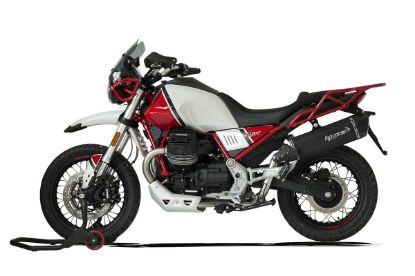 Εικόνα της HP CORSE SPS CARBON ΜΑΥΡΟ TITANIO MOTO GUZZI V85TT ΤΕΛΙΚΟ ΕΞΑΤΜΙΣΗΣ 