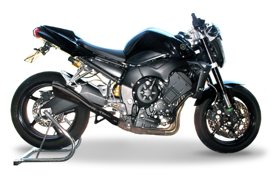 Εικόνα της HP CORSE HYDROFORM SHORT ΜΑΥΡΟ ΤΕΛΙΚΟ ΕΞΑΤΜΙΣΗΣ YAMAHA FZ1 Fazer 2006-2016 