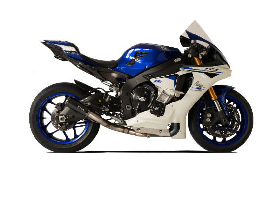 Εικόνα της HP CORSE GP07 SATIN ΜΑΥΡΟ ΤΕΛΙΚΟ ΕΞΑΤΜΙΣΗΣ YAMAHA YZF R1 2015-2017