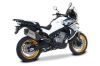 Εικόνα της HP CORSE SPS CARBON SHORT TITANIO CFMOTO 800MT 