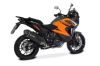 Εικόνα της HP CORSE SPS CARBON RR ΜΑΥΡΟ TITANIO KTM 1290 Super Adventure R S 2021-2024 