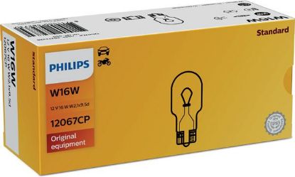 Εικόνα της ΛΑΜΠΑ 12V 16W (W2,1x9,5D) PHILIPS-UGL12067CP