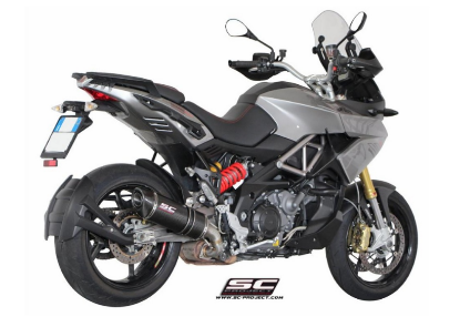 Εικόνα της SC-Project  Oval Carbon Τελικό Εξάτμισης Aprilia Caponord 1200