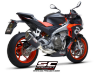 Εικόνα της SC-Project  SC1-R Stainless steel Σύστημα Εξάτμισης Aprilia Tuono 660