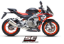 Εικόνα της SC-Project  SC1-R Stainless steel Σύστημα Εξάτμισης Aprilia Tuono 660