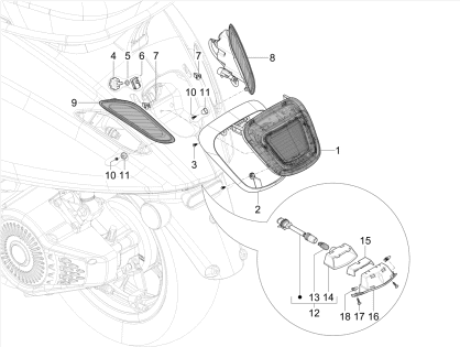 Picture of Φώτα πίσω - Φλας