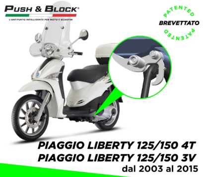 Εικόνα της PUSH & BLOCK PIAGGIO Liberty 125/150 4T 2003-2016